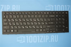 Клавиатура для ноутбука Sony VPC-EB черная с черной рамкой KB00947 - фото 10034