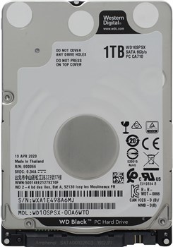 Жесткий диск 2.5" 1 Tb WD10SPSX 6981 - фото 16719
