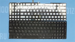 Клавиатура для ноутбука ASUS K501, A501,K501UQ, K501UW черная с подсветкой KB00224 - фото 6716