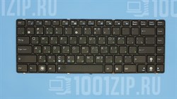 Клавиатура для ноутбука Asus A42, K42, UL30, X44HY, X44L, X44LY черная c рамкой KB00089 - фото 6733