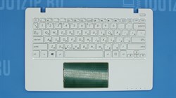 Клавиатура для ноутбука Asus X200CA белая с топкейсом KB00195 - фото 6737