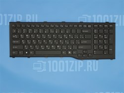 Клавиатура для ноутбука Fujitsu Lifebook AH532, NH532 черная с рамкой KB00363 - фото 6781