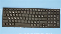 Клавиатура для ноутбука Sony VPC-EL черная с рамкой KB00896 - фото 6899