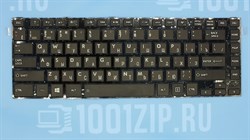 Клавиатура для ноутбука Toshiba L800, L830, C800 черная с черной рамкой KB01039 - фото 6975
