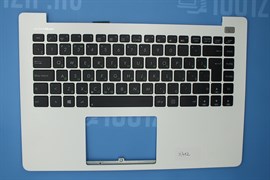 Клавиатура для ноутбука Asus X402 черная c белым топкейсом 5874