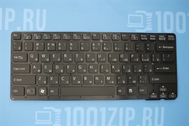 Клавиатура для ноутбука Sony VPC-CA, VPC-SA черная без рамки KB00894