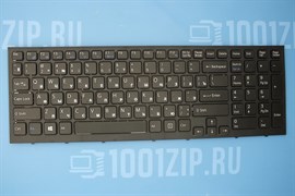 Клавиатура для ноутбука Sony VPC-EB черная с черной рамкой KB00947
