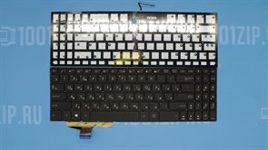 Клавиатура для Asus Vivobook Pro N580, M580, FX570, F570U, черная с подсветкой 5881