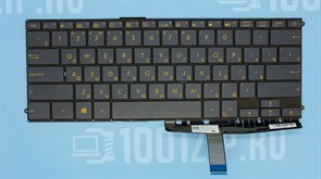Клавиатура для Asus Zenbook UX490, UX490UA черная с подсветкой 5883