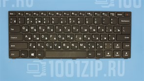 Клавиатура для ноутбука Lenovo IdeaPad 110-14, 110-14ibr, 110-14isk, черная с рамкой 5931