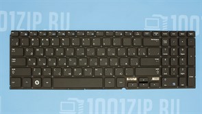 Клавиатура для ноутбука Samsung NP700Z5A, NP700Z5B, NP700Z5C черная без рамки 5943