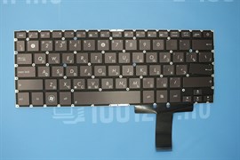 Клавиатура для ноутбука Asus UX31A, UX32, U38D, черная без рамки KB00107