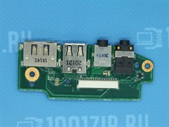 Аудио и USB порт для Asus N61J, X64V, 60-NXDAU1000-B02 6801