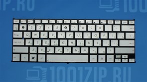 Клавиатура для ноутбука Asus UX21,UX21A, UX21E серебристая KB00132