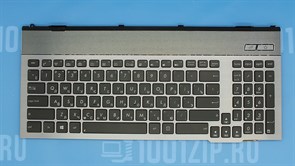 Клавиатура для ноутбука Asus G55, G55VW с подсветкой с рамкой KB00165