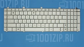 Клавиатура для ноутбука Asus N55, N55S, N55SF, N55SL  серебристая KB00139