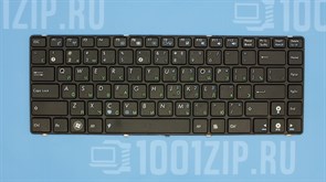 Клавиатура для ноутбука Asus A42, K42, UL30, X44HY, X44L, X44LY черная c рамкой KB00089