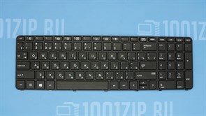 Клавиатура для ноутбука HP ProBook 450 G3, 455 G3, 470 G3 черная с рамкой KB00549