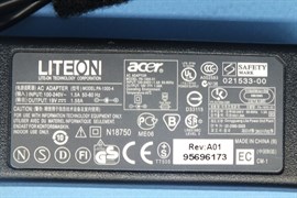 Зарядка для ноутбука Acer 19V 1,58A (30W) 5,5x1,7мм PA0004
