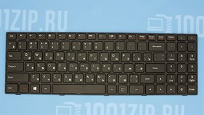Клавиатура для ноутбука Lenovo IdeaPad 100-15IBY черная с рамкой KB00677