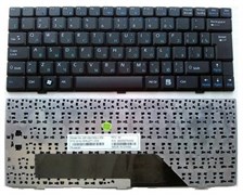 Клавиатура для ноутбука MSI U90, U100, U110 черная KB00764