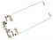 Петли для ноутбука Lenovo IdeaPad B50, B50-30, B50-45, B50-70, N50  6372